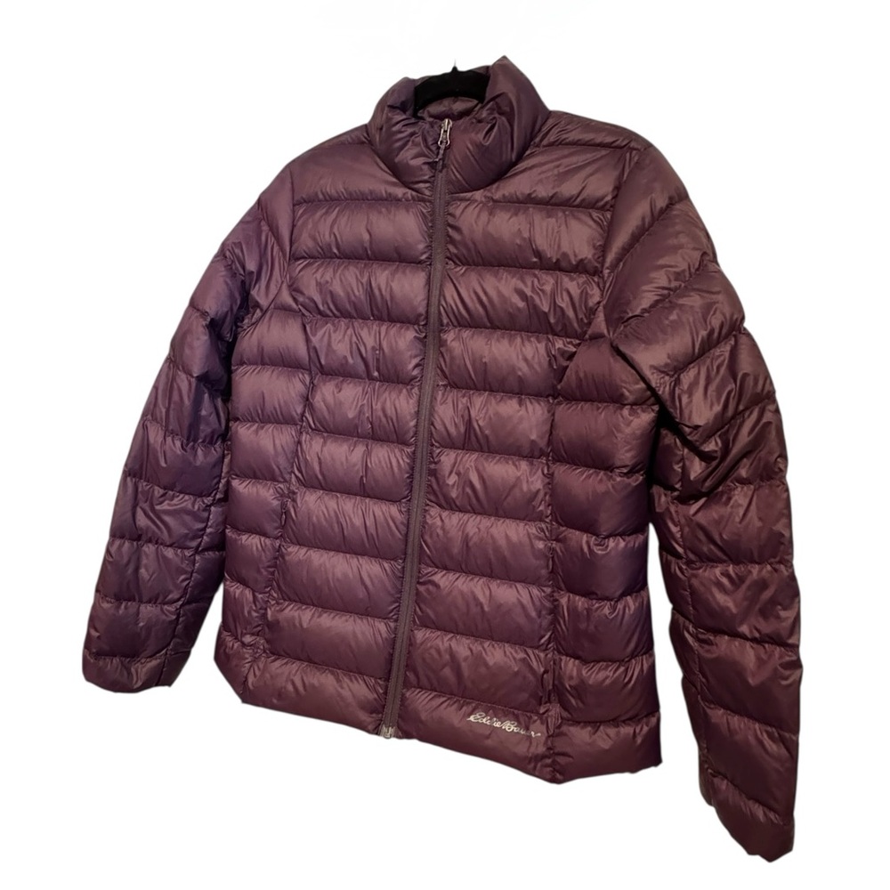 Eddie Bauer CirrusLite Down Jacket – Women’s M (Regular), Deep Eggplant - Picture 5 of 7